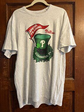 MLB Philadelphia Phillies '47 Brand Spring Training Irish Retro T-Shirt XL